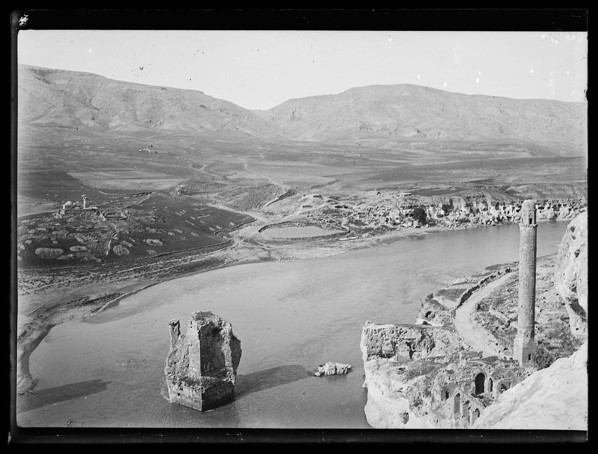 Vue générale du Tigre et des environs de la ville